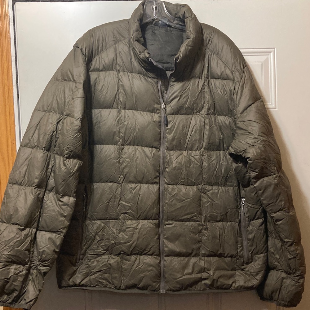 Eddie‎ Bauer Men's Olive Puffer Jacket XL